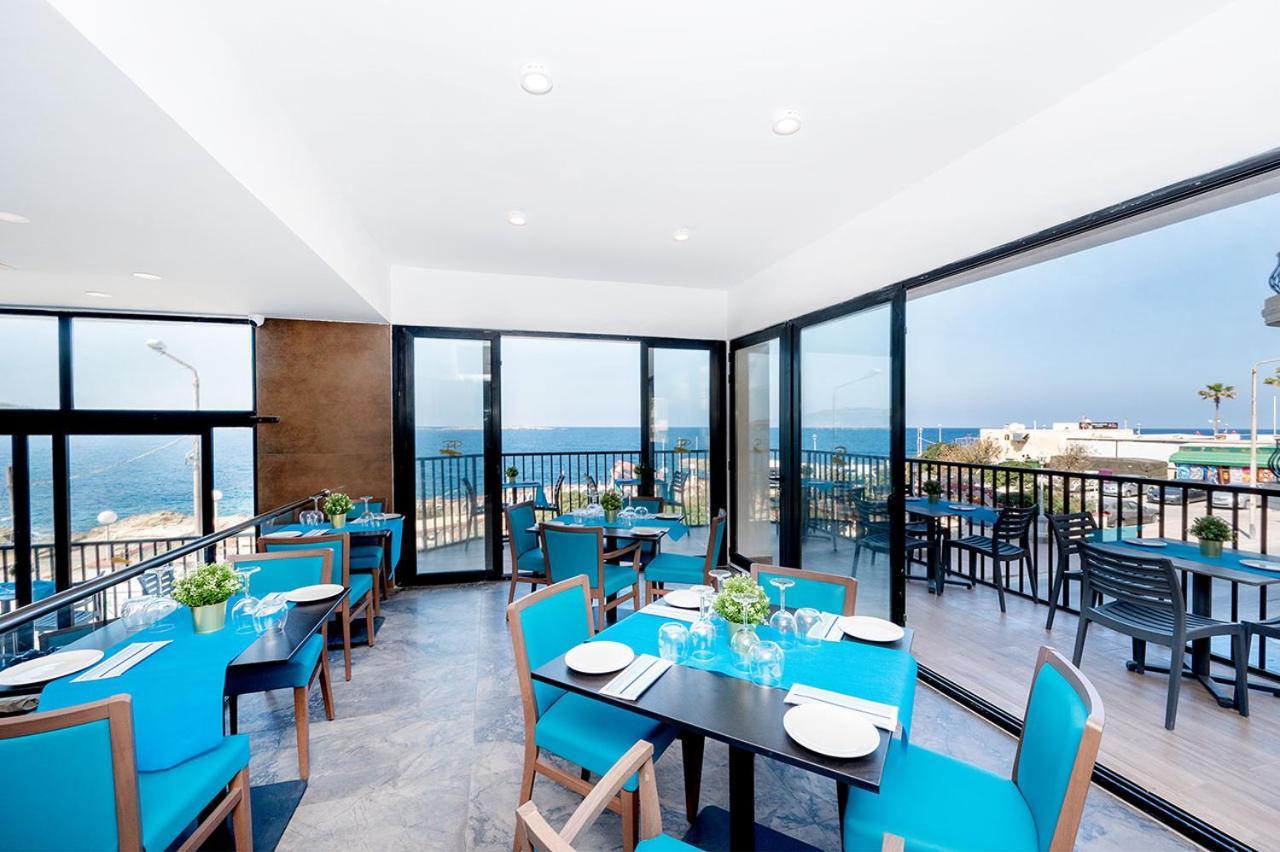 Islet Promenade Seafront Apartment With Large Corner Terrace By Getawaysmalta San Pawl il-Baħar Kültér fotó